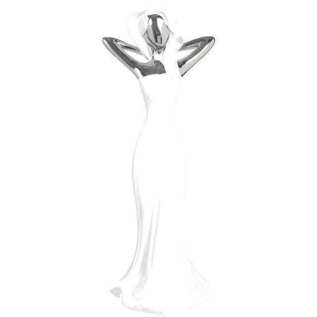 Figura Decorativa Mujer Berna Morning Silver-5
