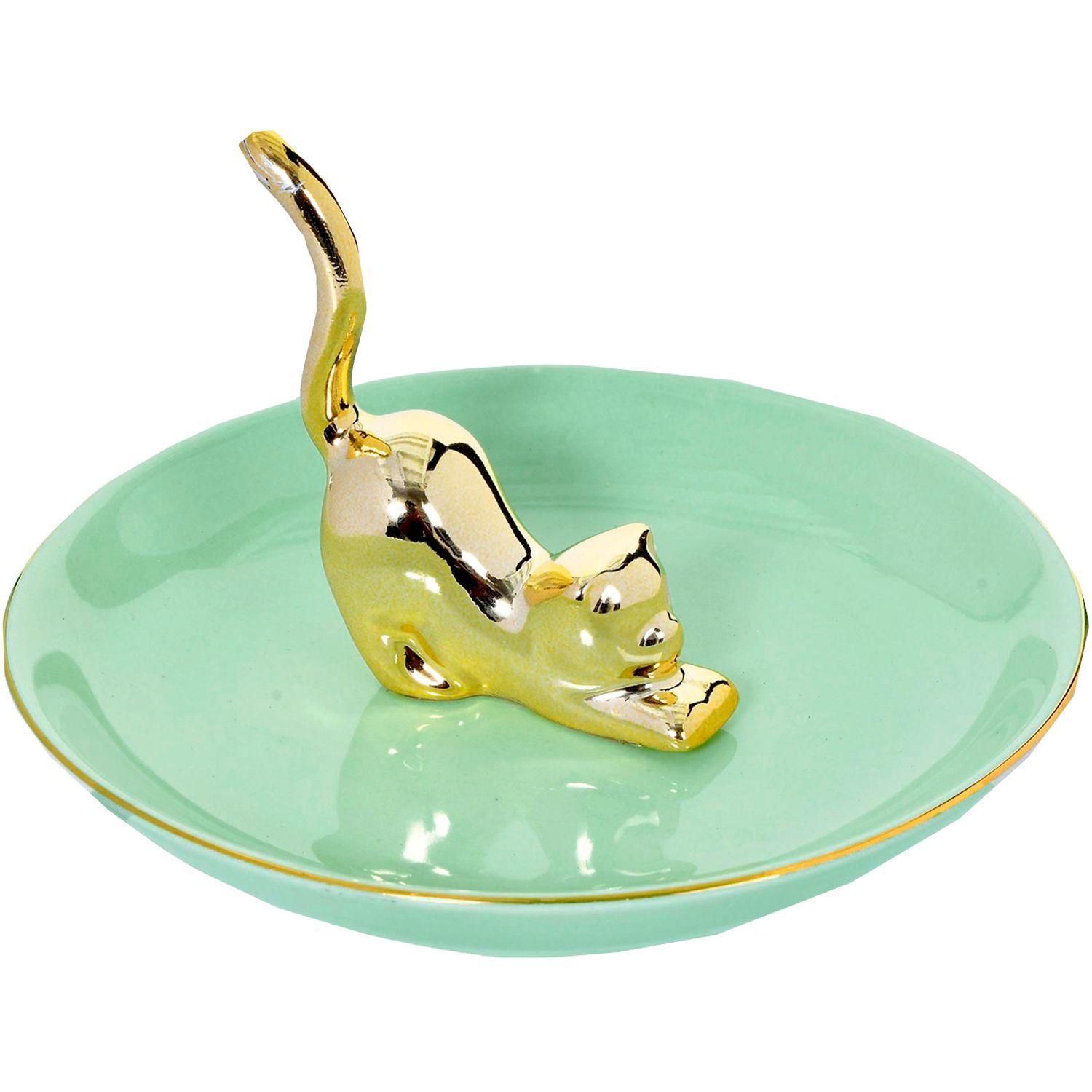 Joyero Decorativo Gato Jugando-0