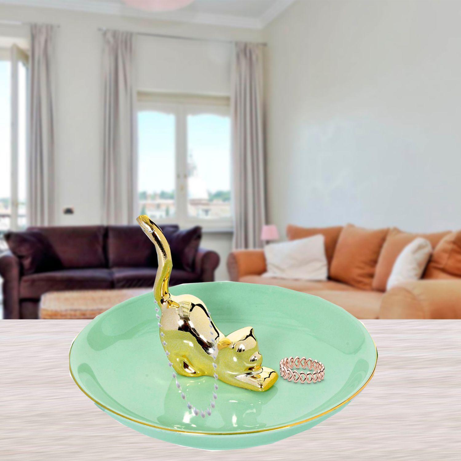 Joyero Decorativo Gato Jugando-3