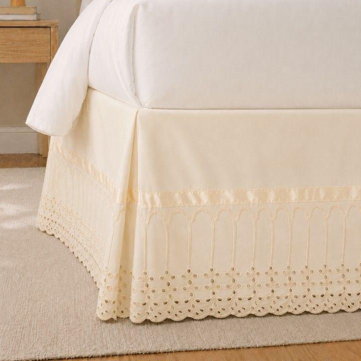 Faldón 144 hilos Broderie Amanda 1 Plaza Crudo-2