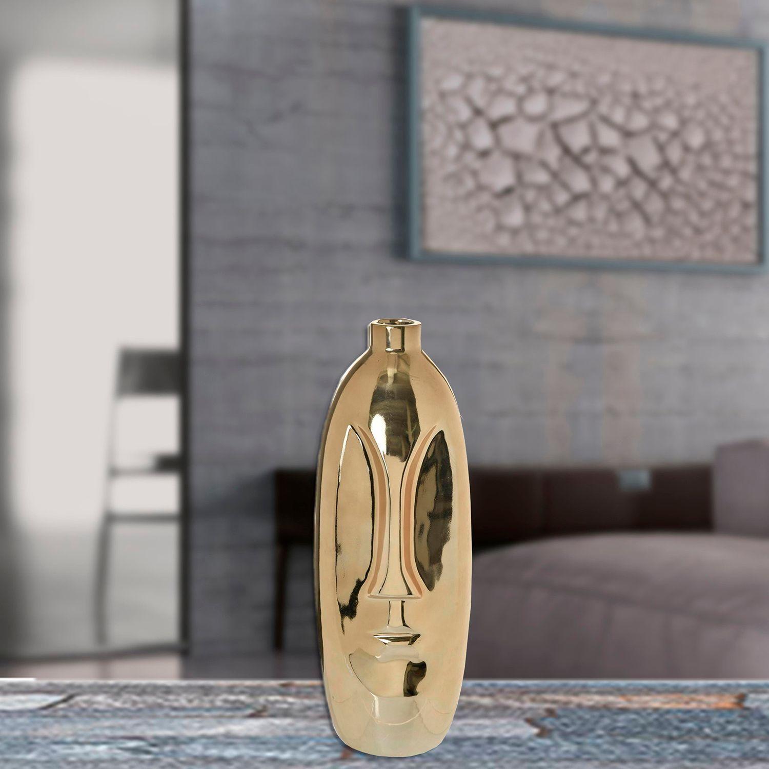 Jarrón Decorativo Namibia Gold Grande-3