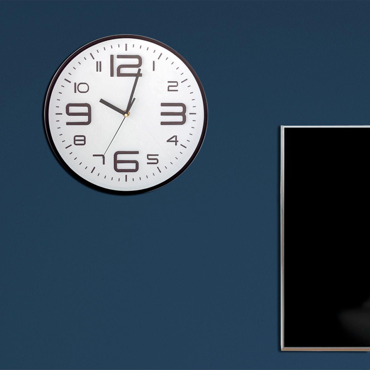 Reloj Mural Decorativo Milano Negro-3