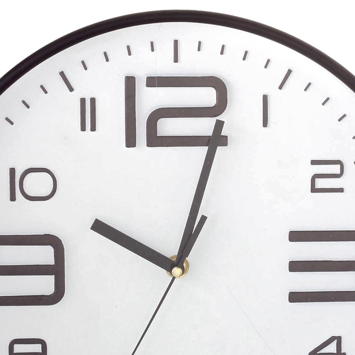 Reloj Mural Decorativo Milano Negro-1