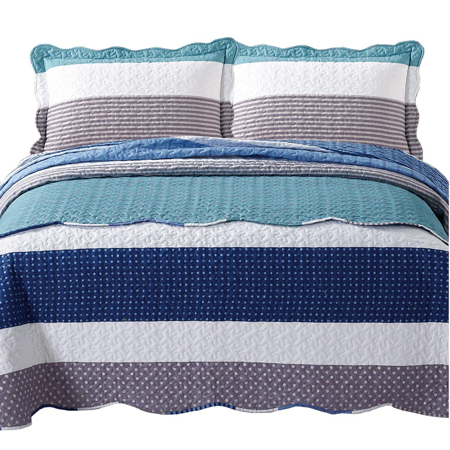 Quilt Con Piecera Estocolmo King-0