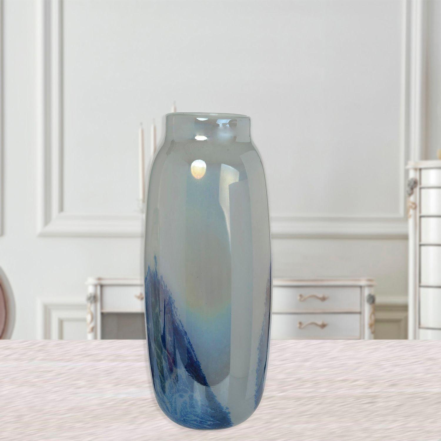 Jarrón Decorativo Portofino Blue Alto-3