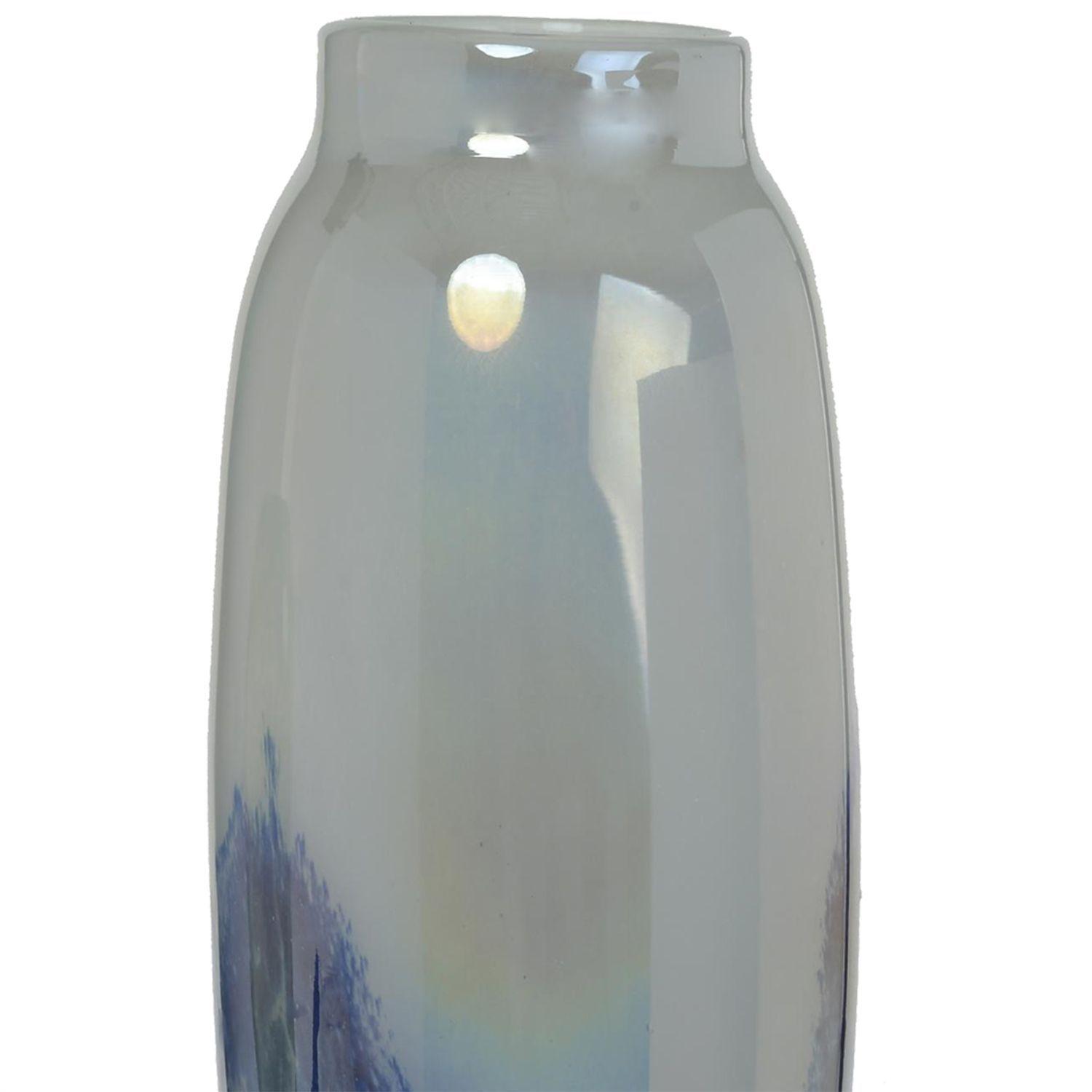Jarrón Decorativo Portofino Blue Alto-4