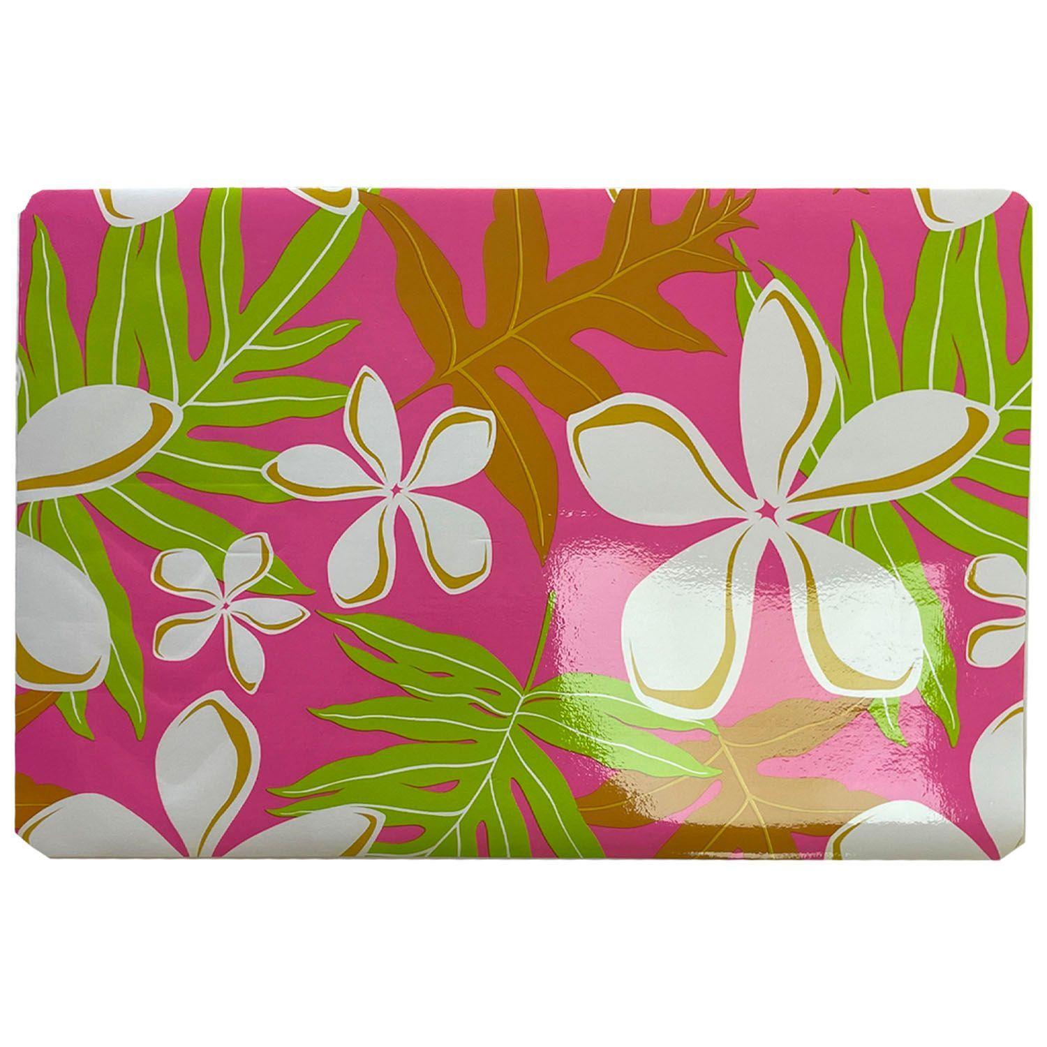 Set 4 Individuales Más 4 Posavasos Floral 8 Piezas-3