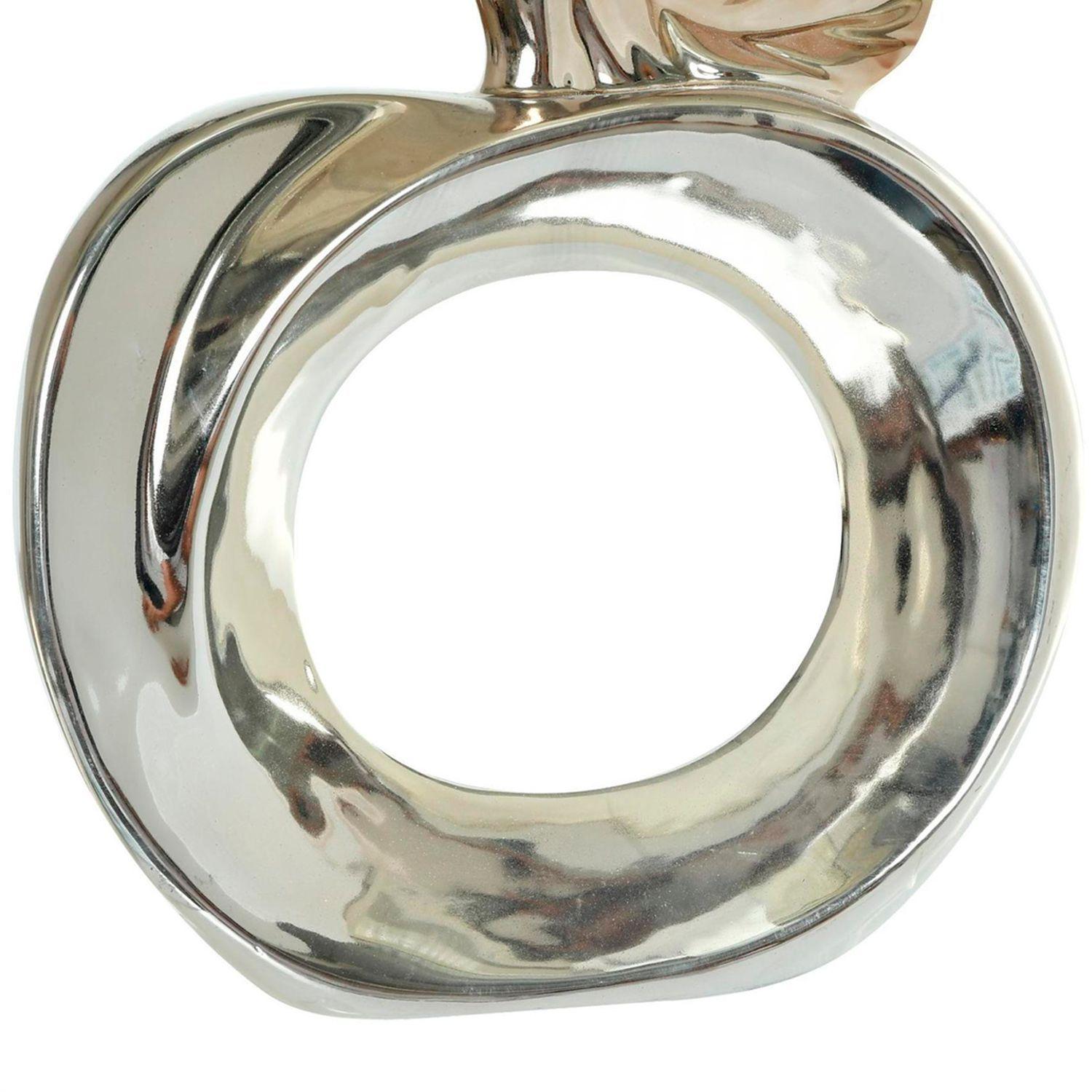 Figura Decorativa Manzana Abstracta Gold-1