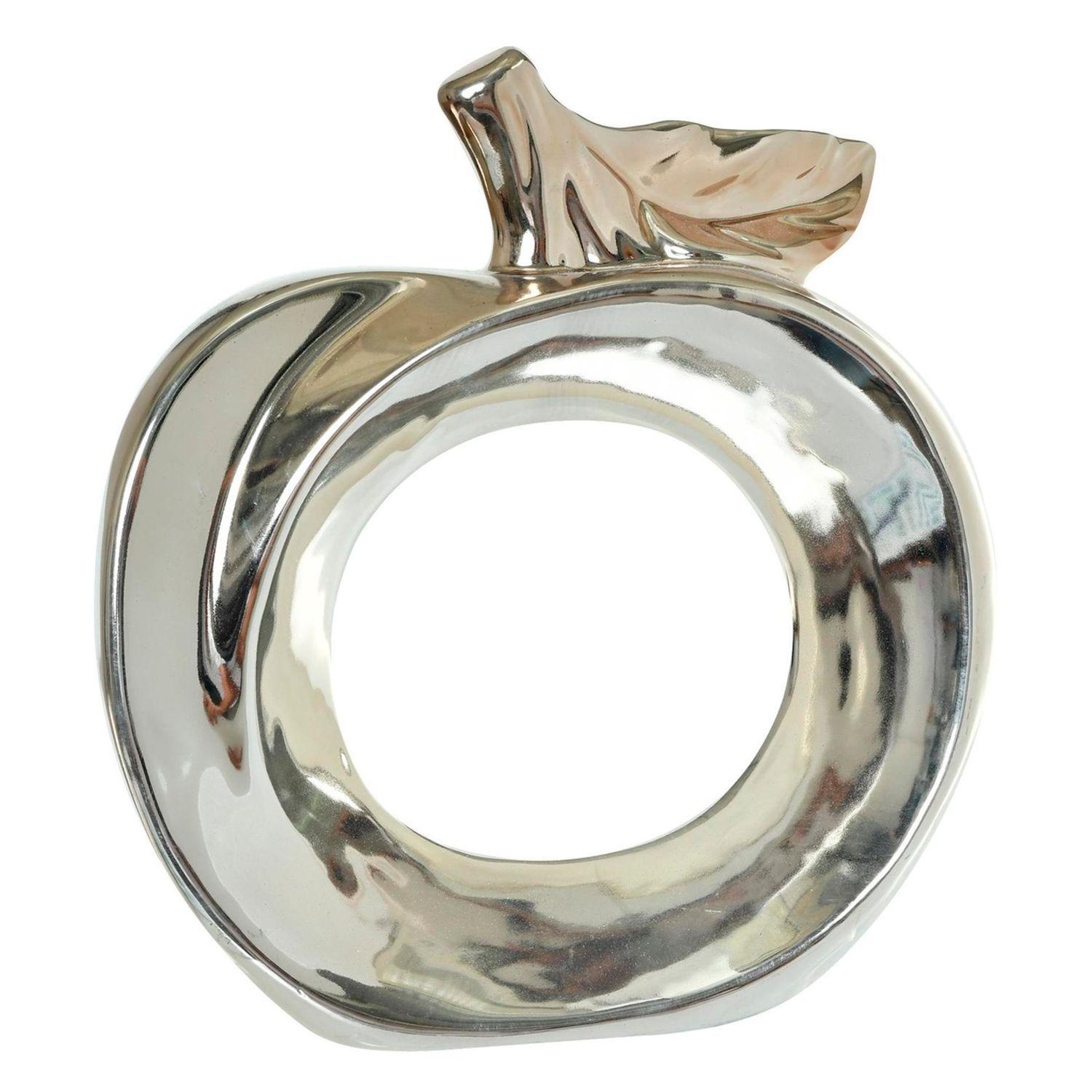 Figura Decorativa Manzana Abstracta Gold-0