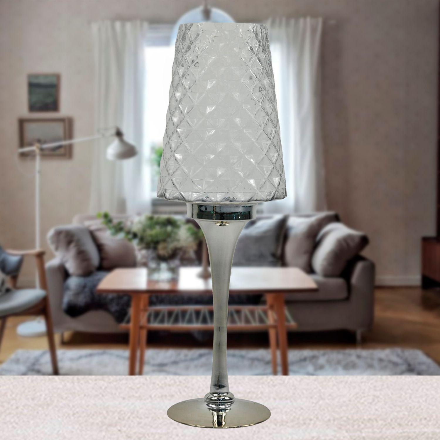 Portavela Decorativo Berna Plus Silver-3