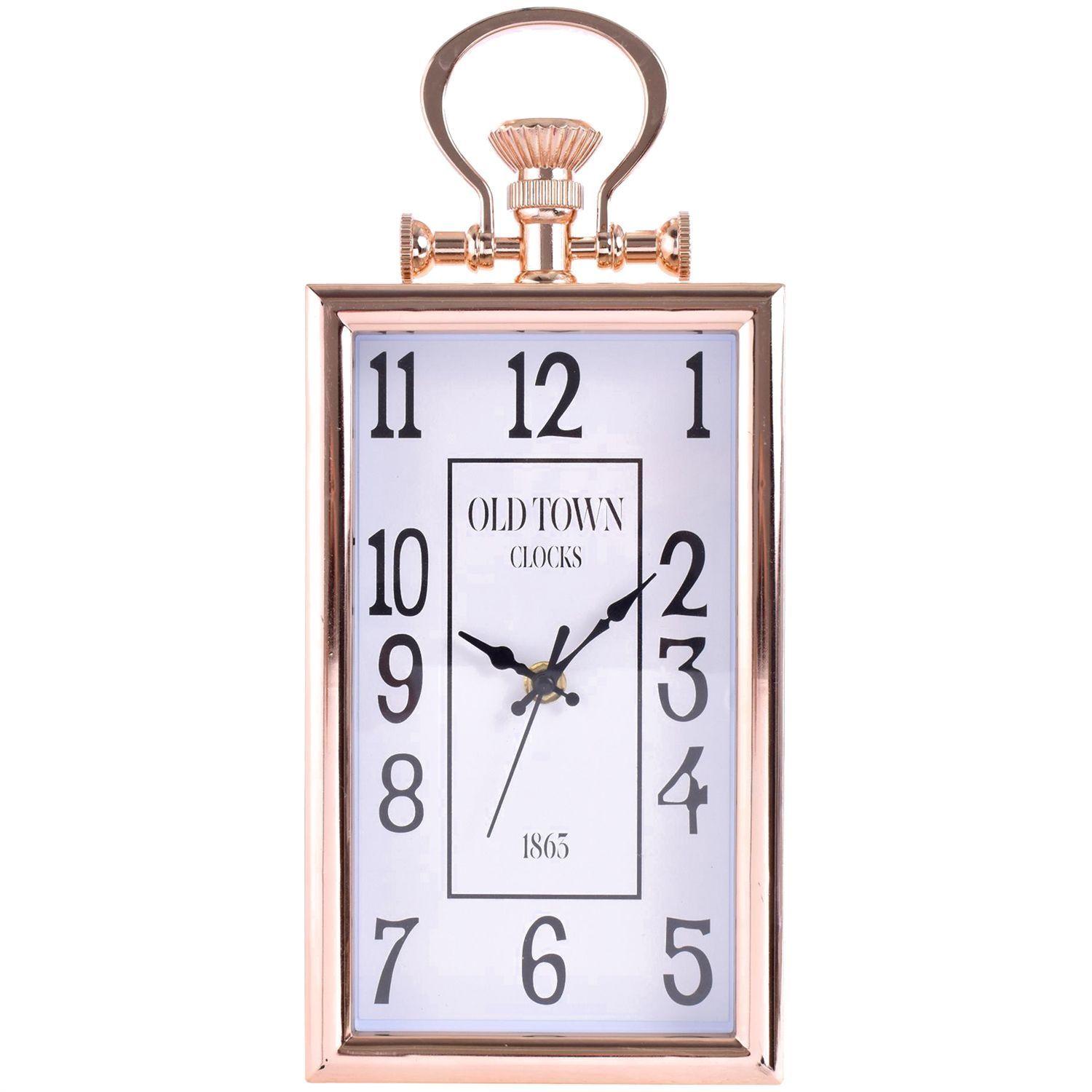 Reloj Mural Decorativo Old Town Gold-0
