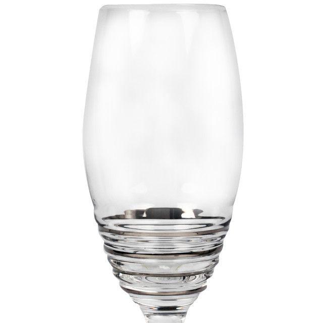 Jgo Copas Decorativo Espiral Acero Champaña 4Pzs -1