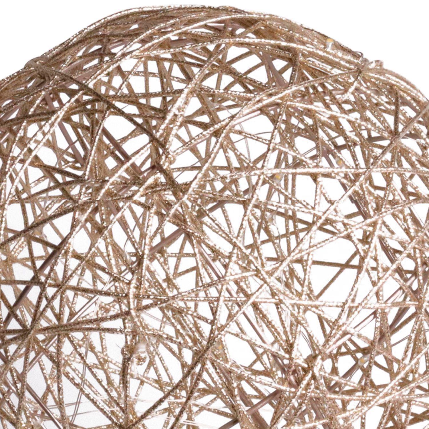 Esfera Luminosa Luces Led Gold-2