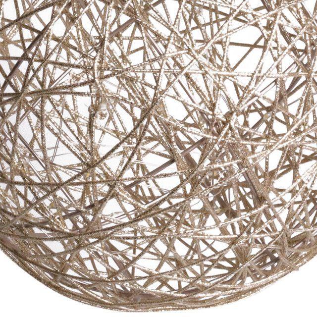 Esfera Luminosa Luces Led Gold-1