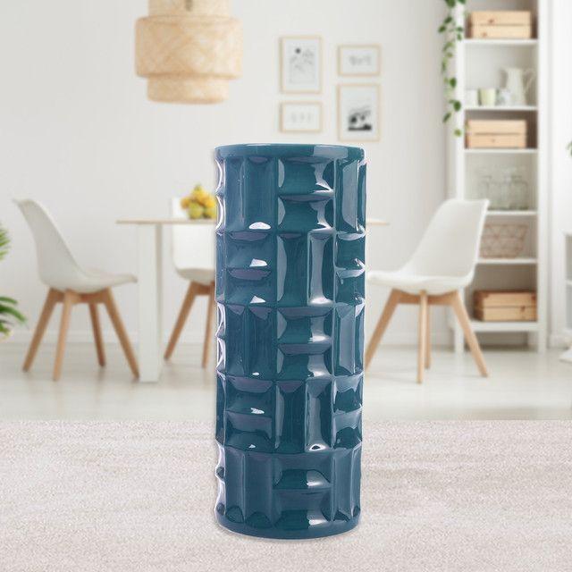 Jarrón Decorativo Santorini Blue-3