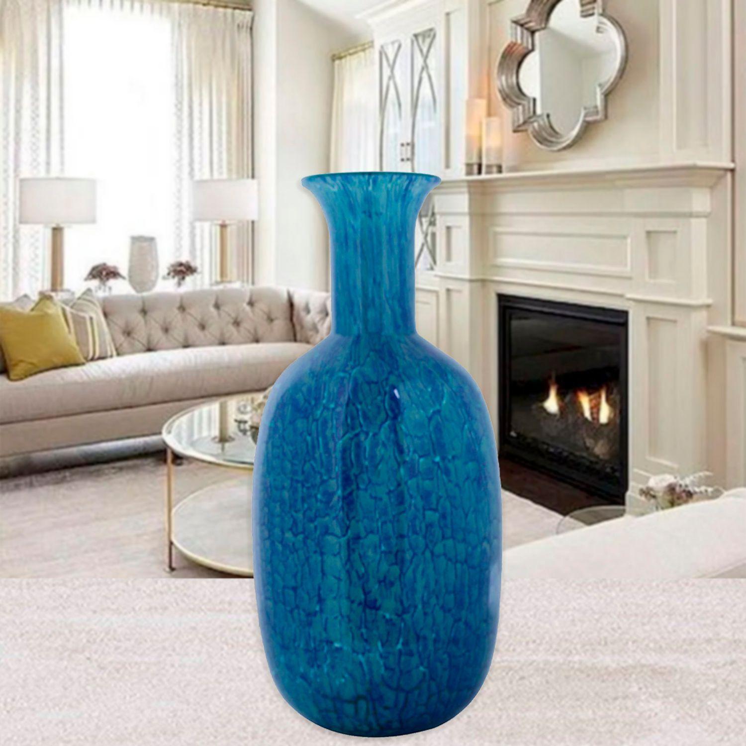 Jarrón Decorativo Austria Blue Plus-3