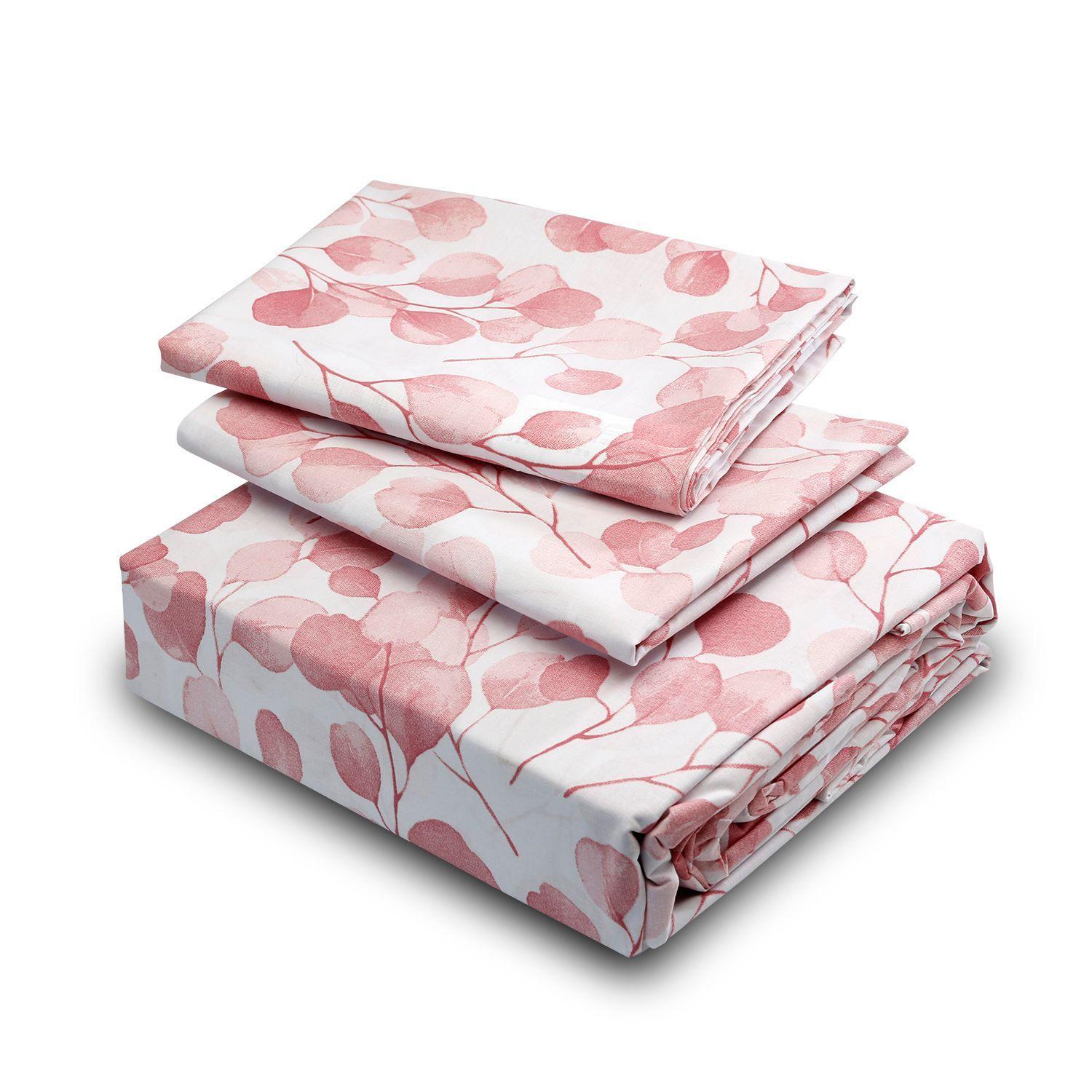 Juego de Sabanas T144 1 Plaza Fiama Palo Rosa-1