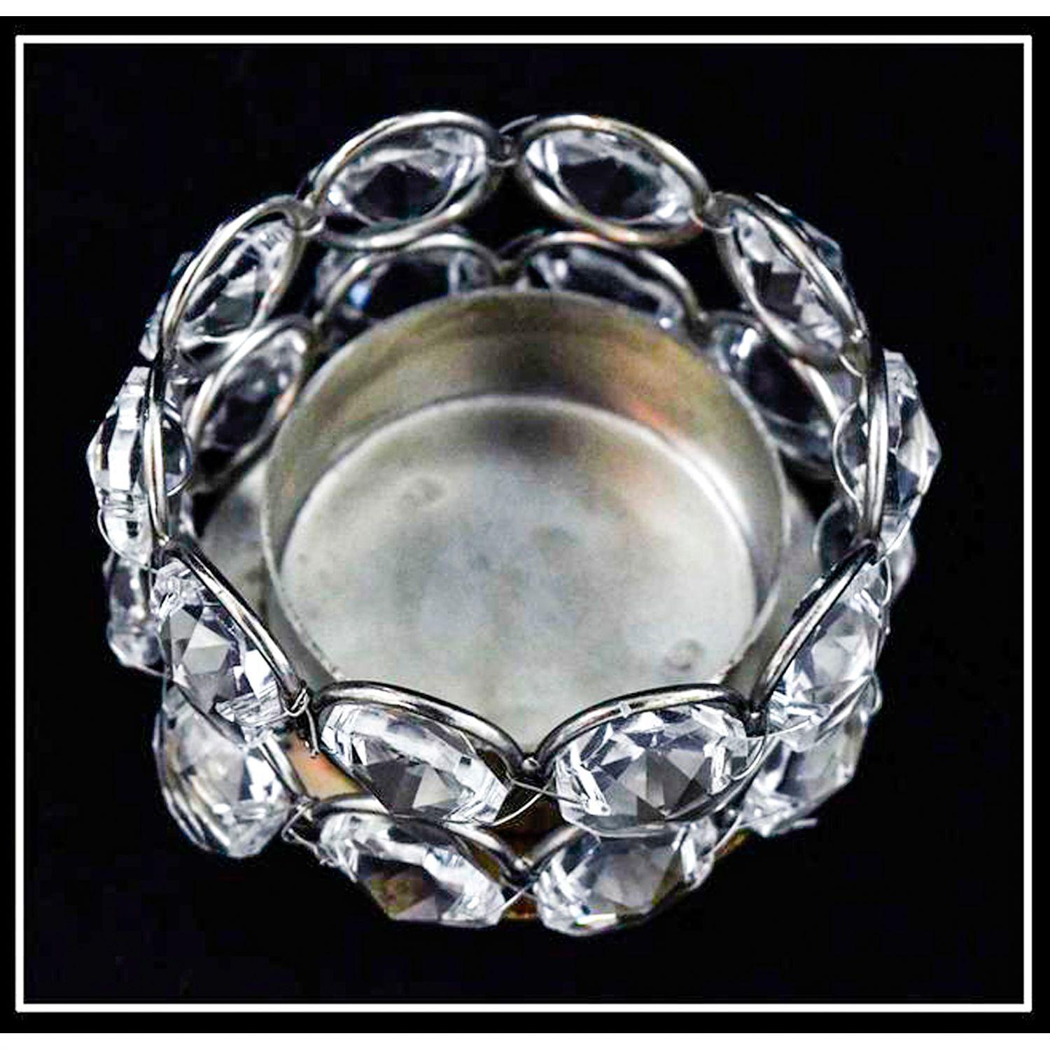Portavela Decorativo Verdún Silver Bajo-2