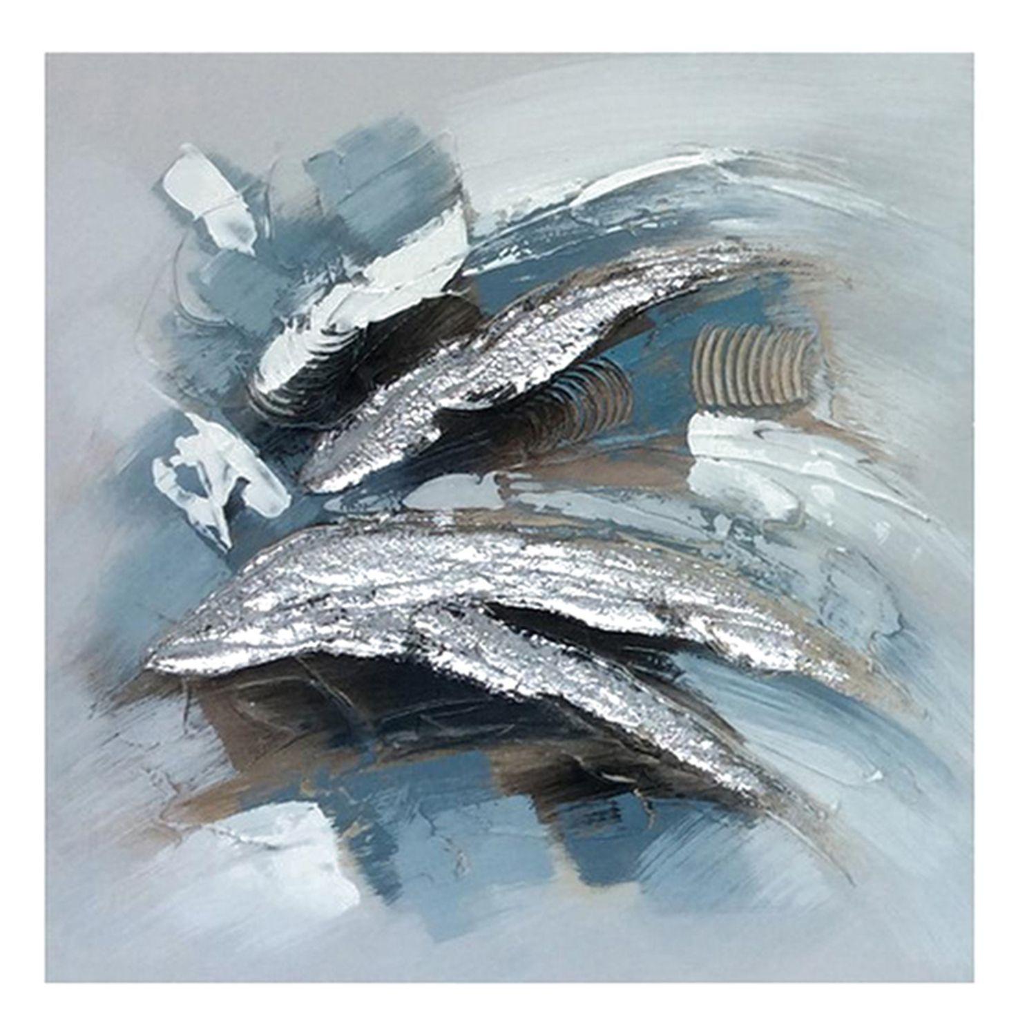 Set de Cuadros Decorativo Trazos 100 x 50-2