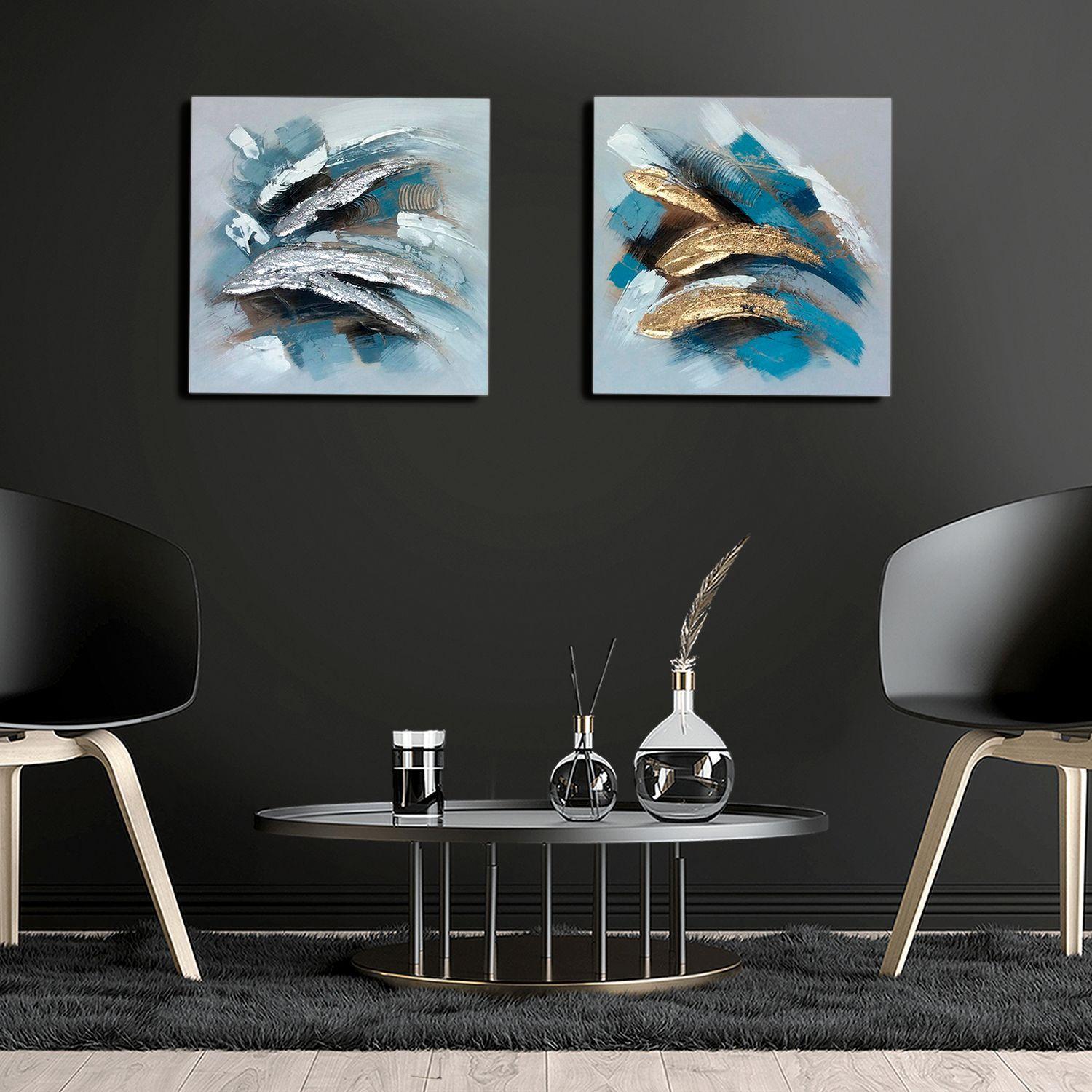 Set de Cuadros Decorativo Trazos 100 x 50-3