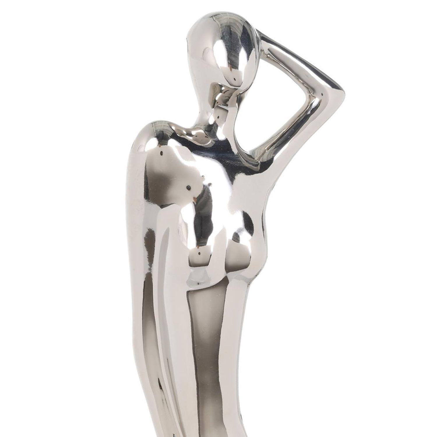 Figura Decorativa Mujer Marsella Silver-2