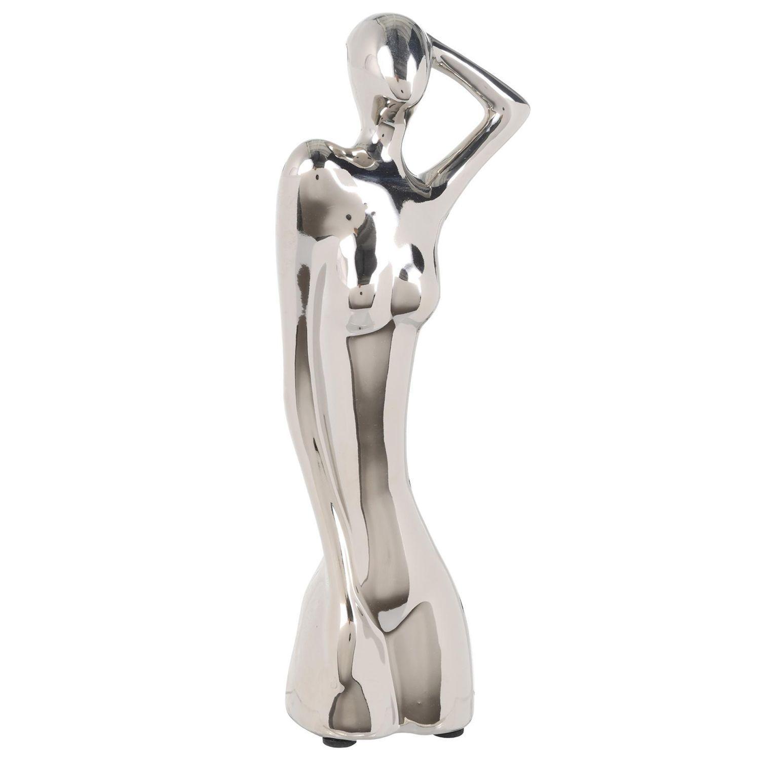 Figura Decorativa Mujer Marsella Silver-3
