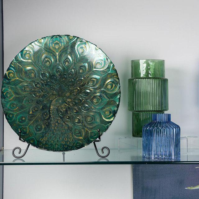 Centro de Mesa Decorativo Caserta Verde-2