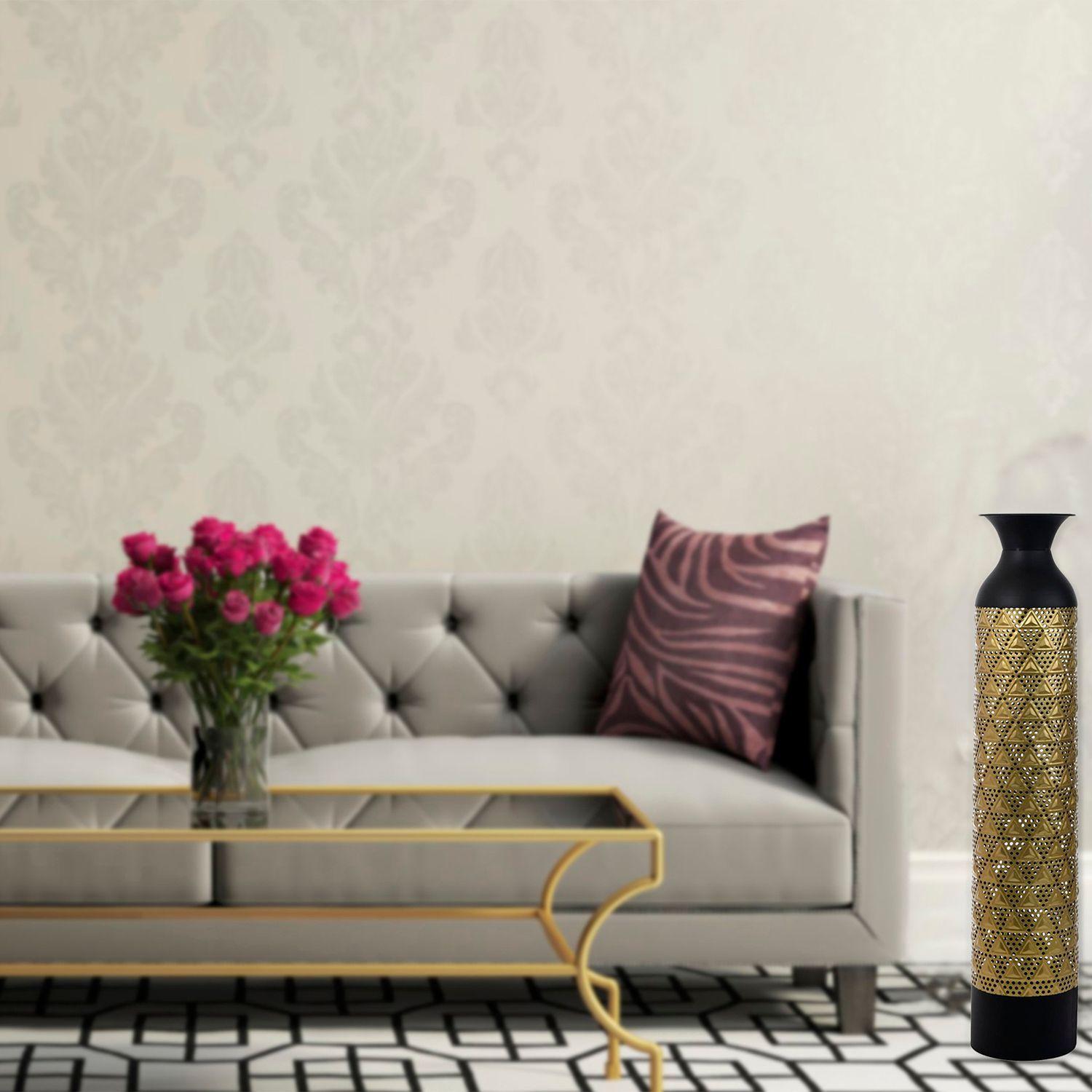 Jarrón XL Decorativo Sorrento Gold Grande-4