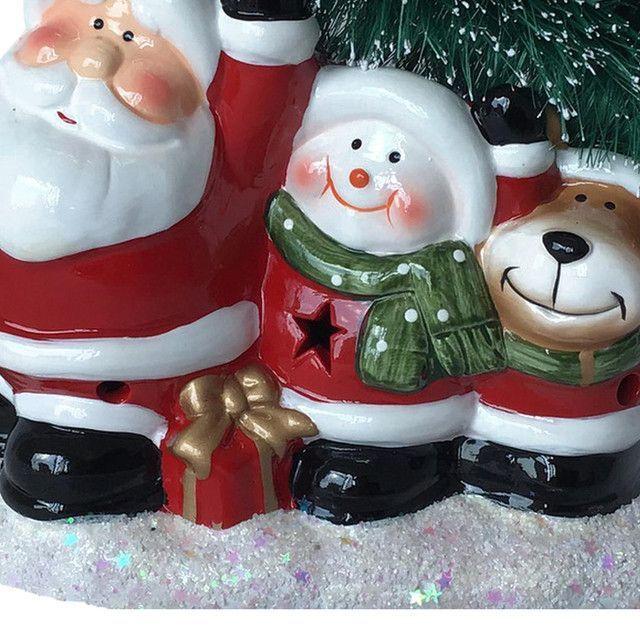 Figura Decorativa Cargando Arbol Luces Led-1