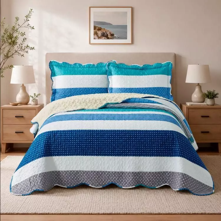 Quilt Sherpa King Estocolmo-0