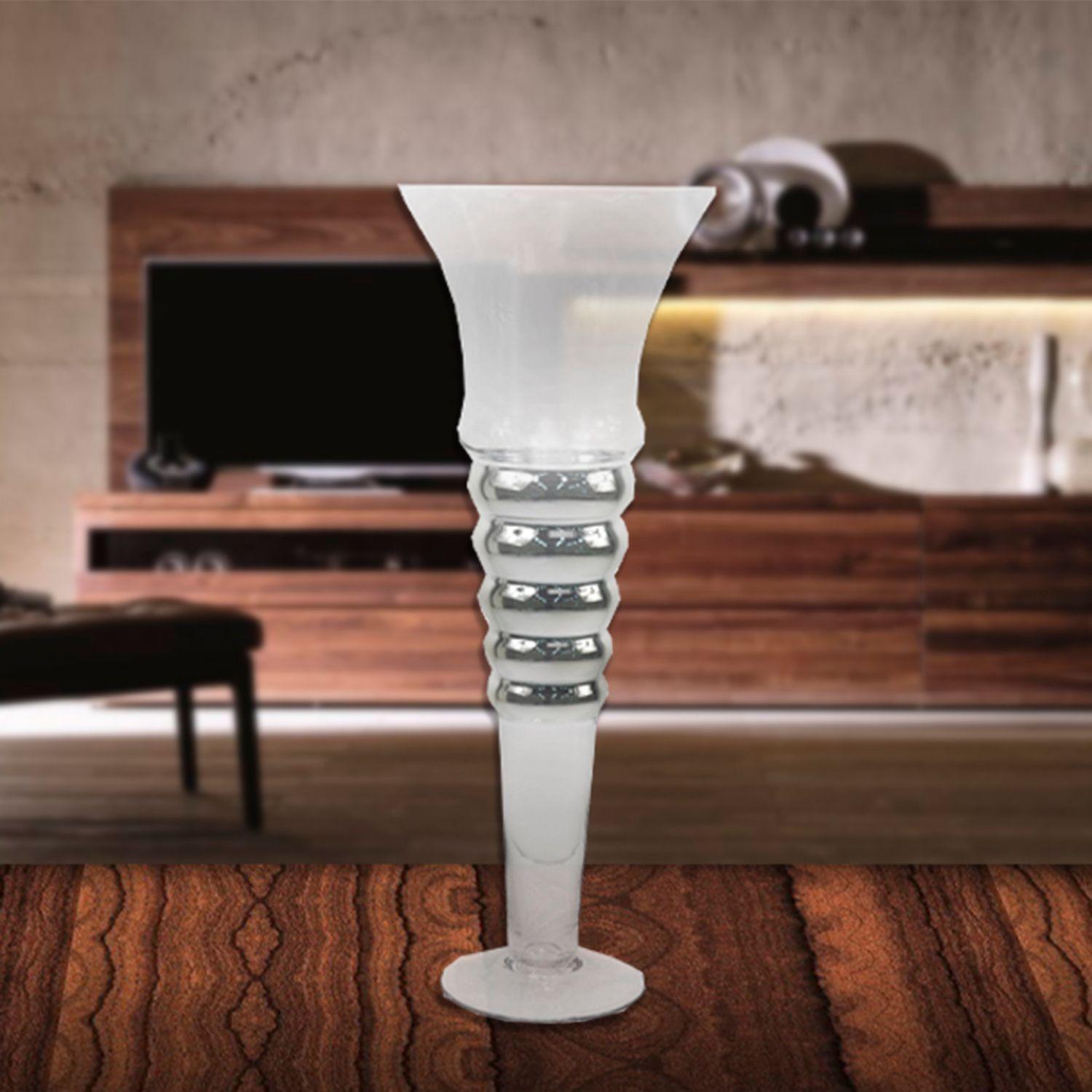 Jarrón Decorativo Gallen Silver Plus-4