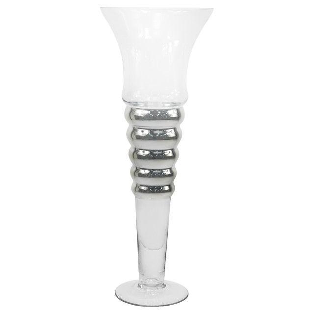 Jarrón Decorativo Gallen Silver Plus-4