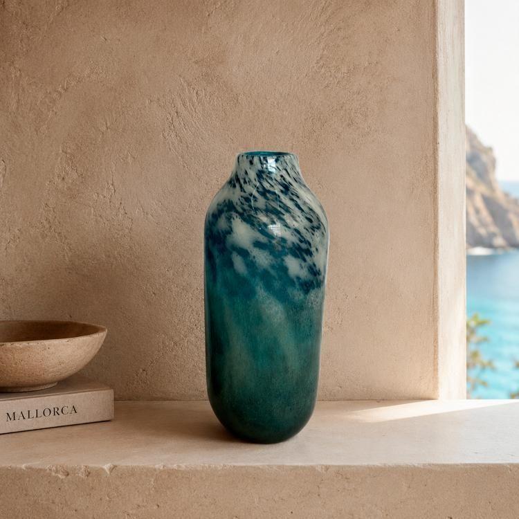 Jarrón Decorativo Venecia Blue Grande-0