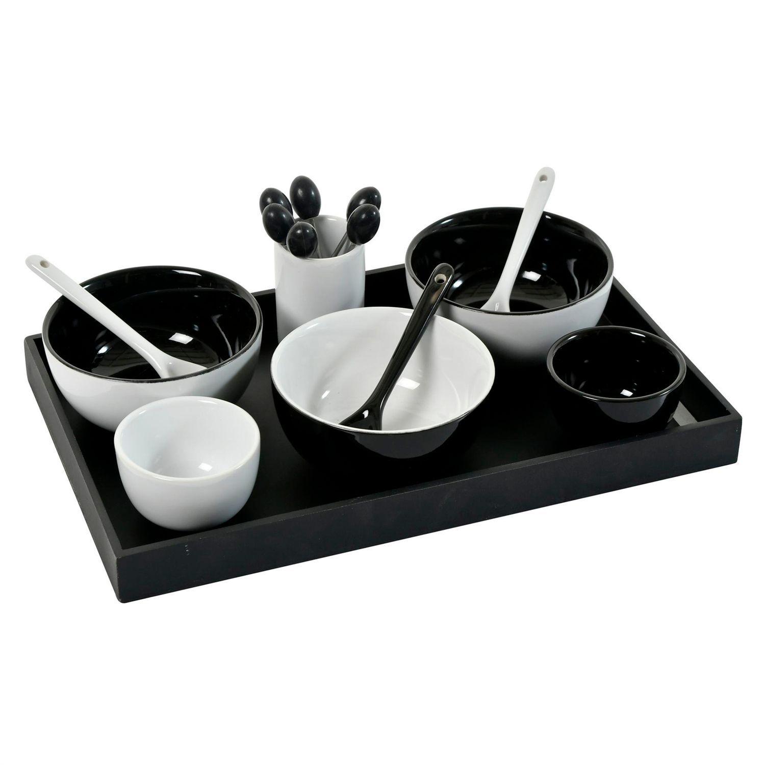 Set de Salseras Yin Yang 16 Piezas-2