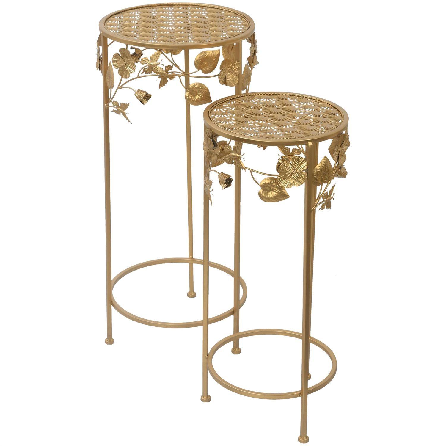 Set de Mesas Decotarivas Marrakech Altas Redondas-1