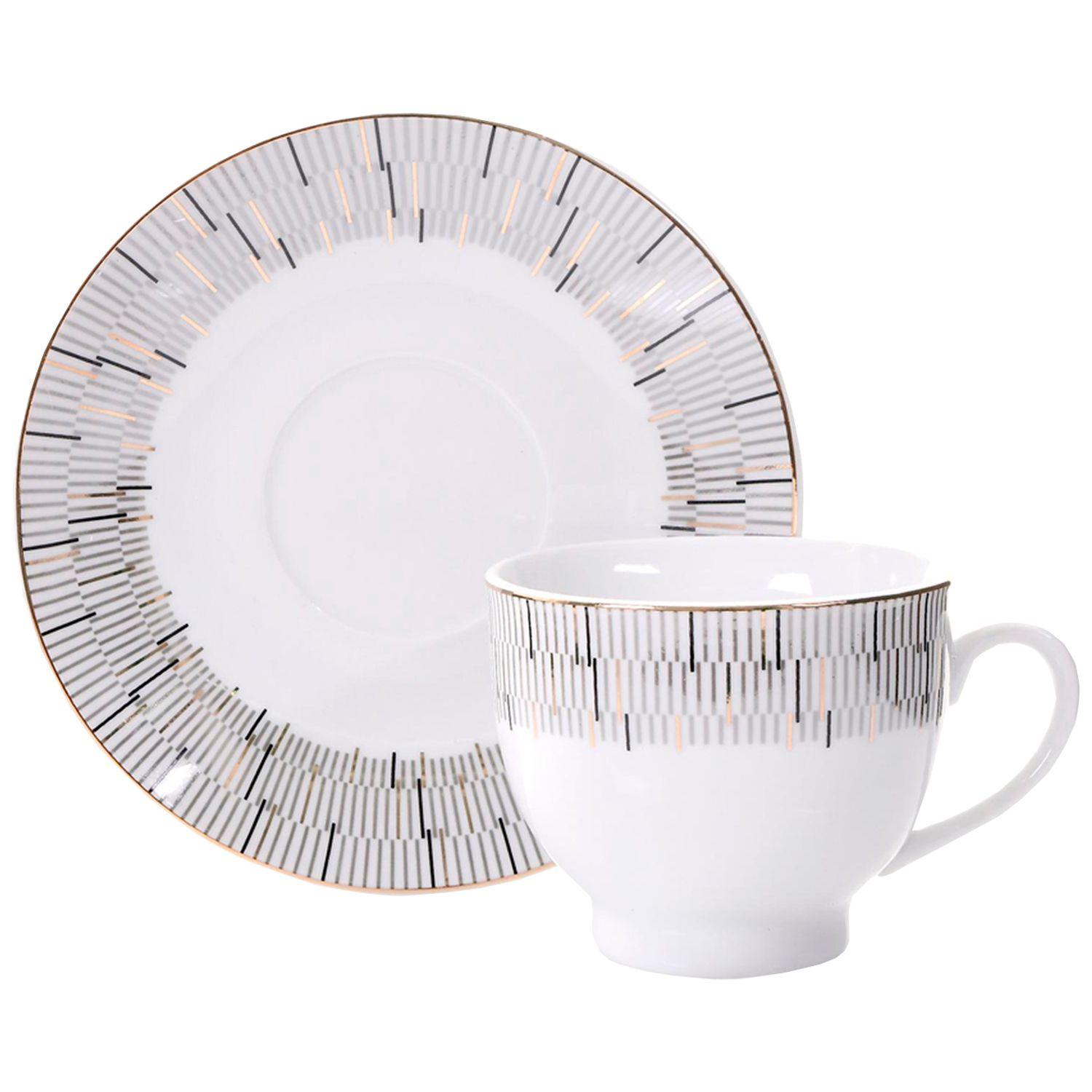 Juego de Tazas Para Té Varsovia 12 Piezas-0