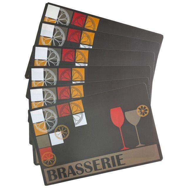 Set de Individuales Decorativo Brasserie 6 Piezas-0