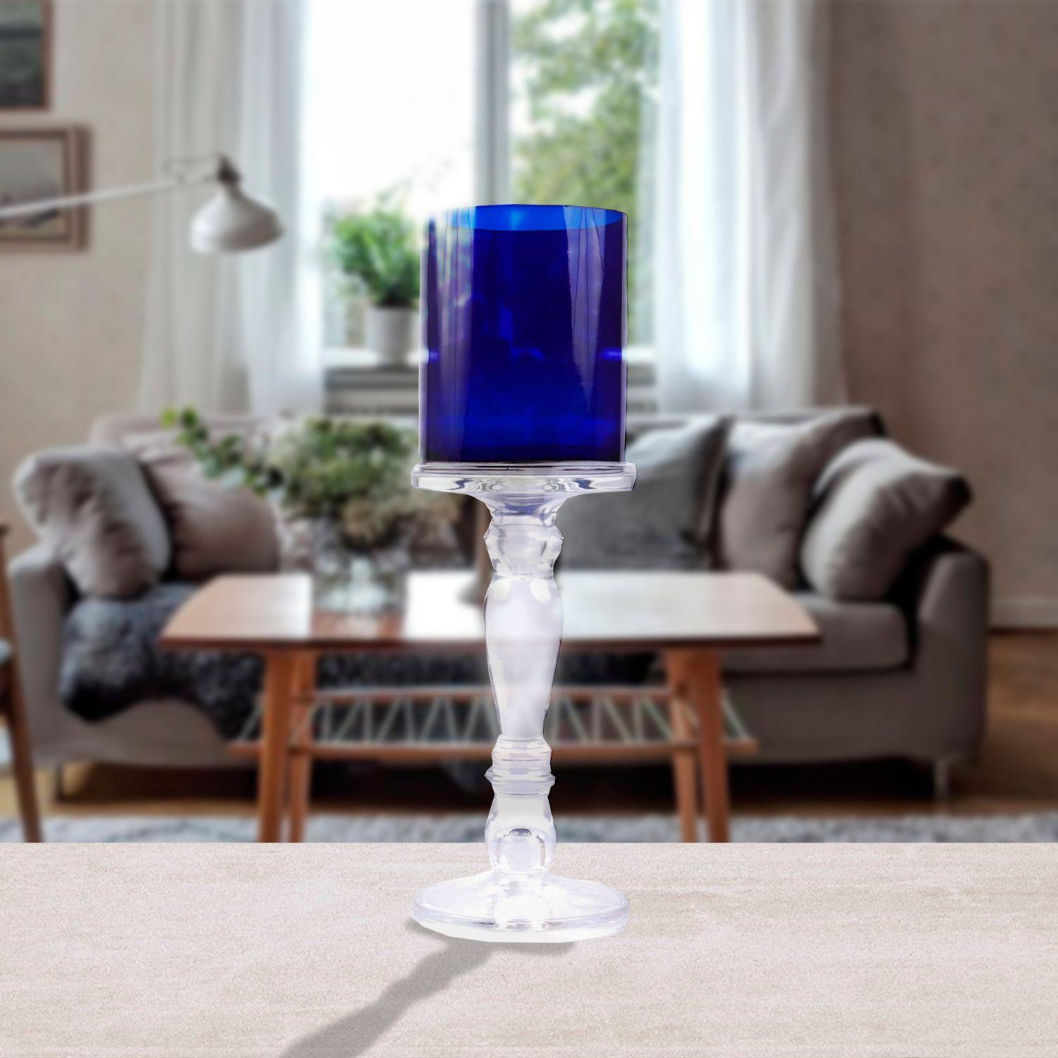Portavela Decorativo Deep Blue Plus-3