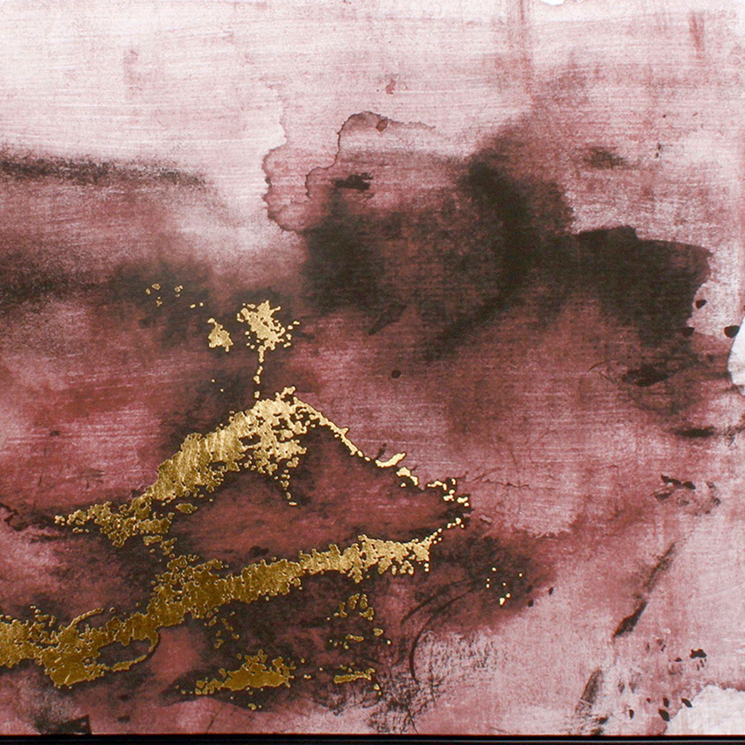 Cuadro Abstracto Boceto Bordo 120X80 con Marco-2