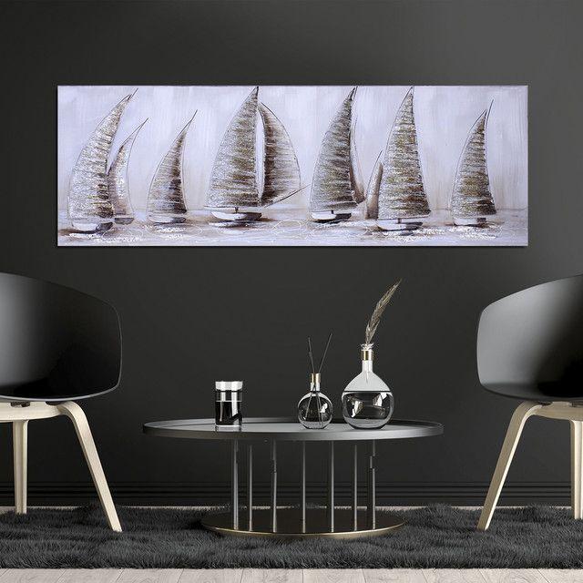 Cuadro Decorativo Regata 150x50-3