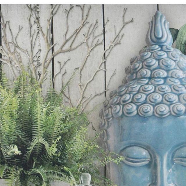 Cuadro Decorativo Buda Celeste 40 x 40-2