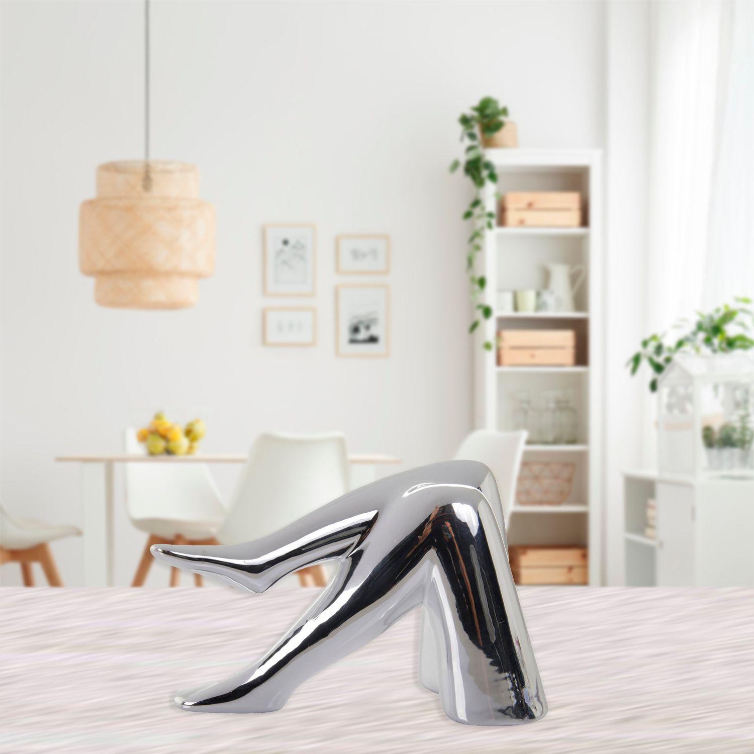 Figura Decorativa Piernas Silver-3