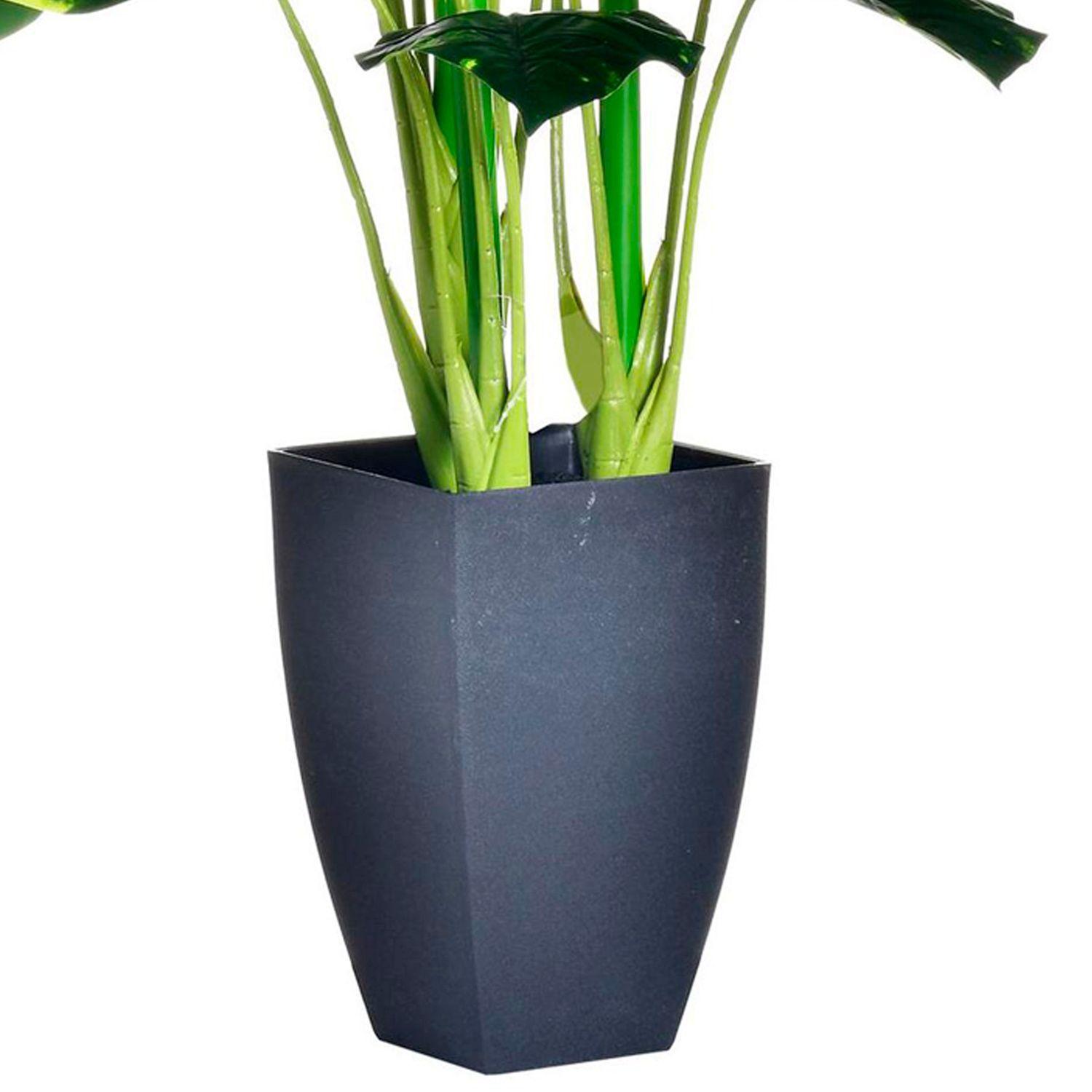 Planta Decorativa Artificial Alocasia Variegado-1