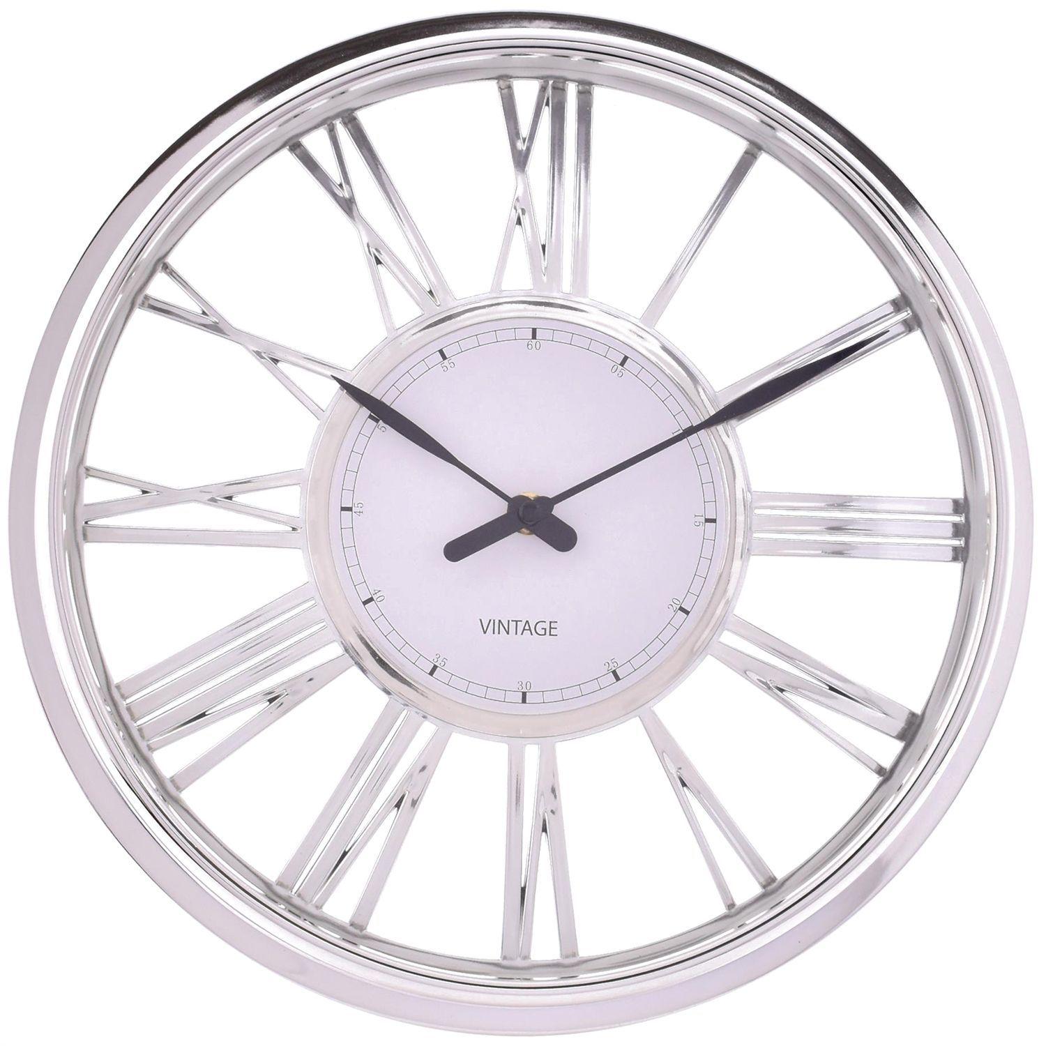 Reloj Mural Decorativo Bristol Silver-0