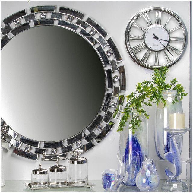 Reloj Mural Decorativo Bristol Silver-3