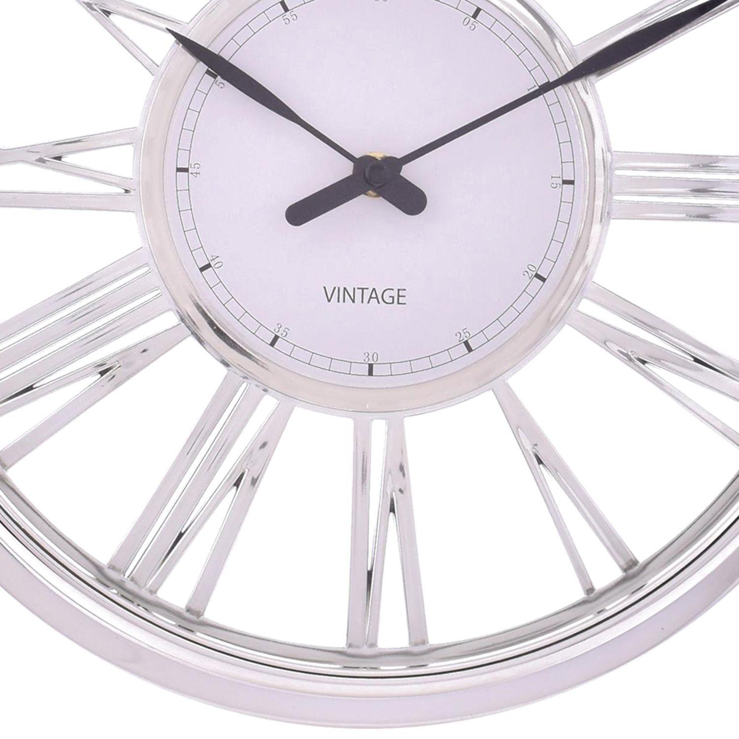 Reloj Mural Decorativo Bristol Silver-1