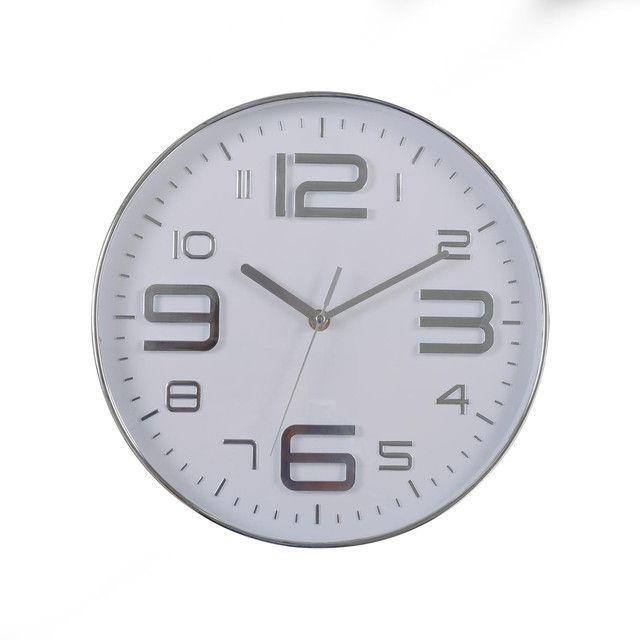 Reloj Mural Decorativo Milano Silver-0
