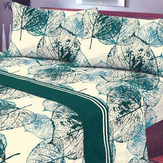 Juego de Sabanas T144 Superking Catalina Turquesa-3