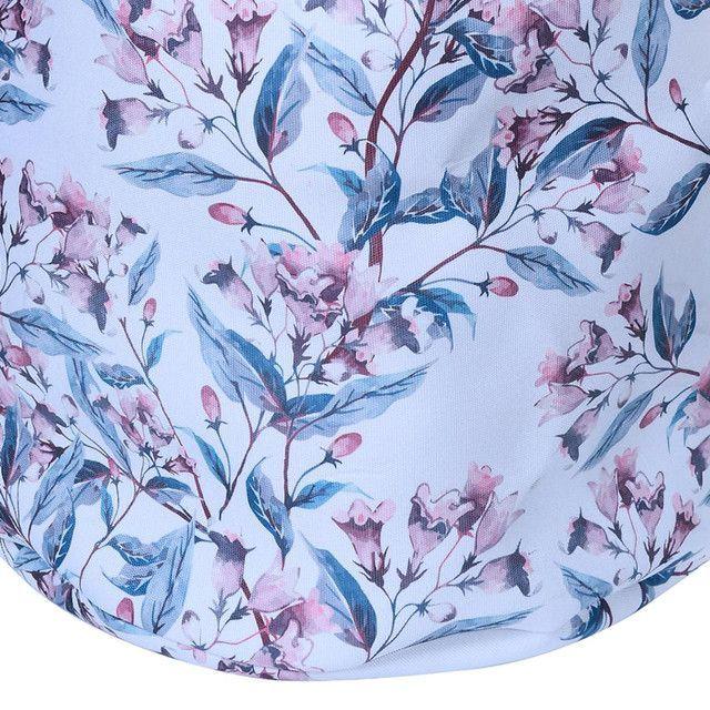 Cesta Decorativa Para Ropa Floral-2