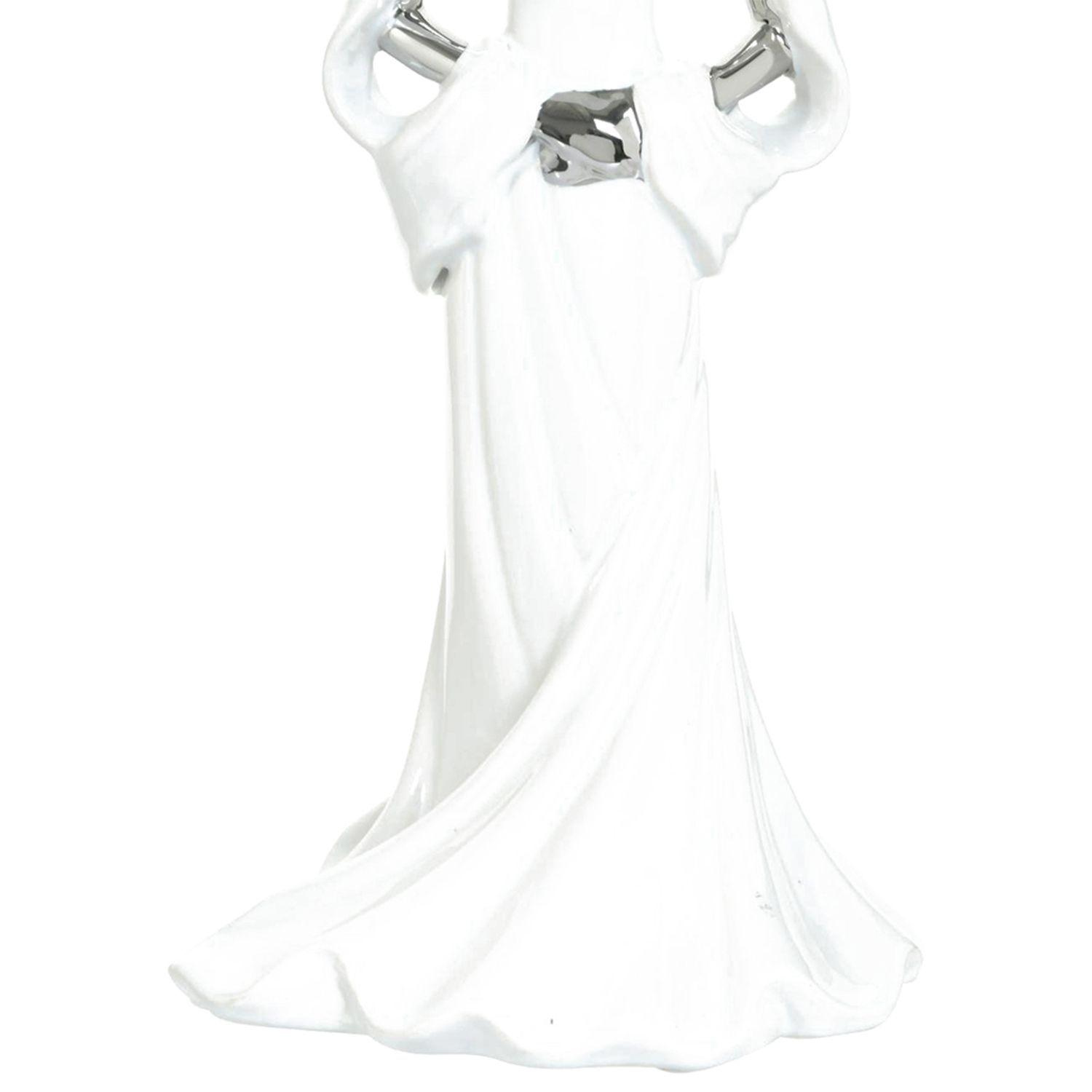 Figura Decorativa Mujer Berna Night Silver-2